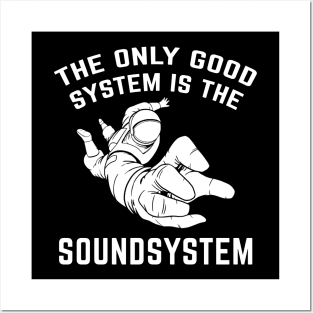 Soundsystem Tekno 23 Astronaut Posters and Art